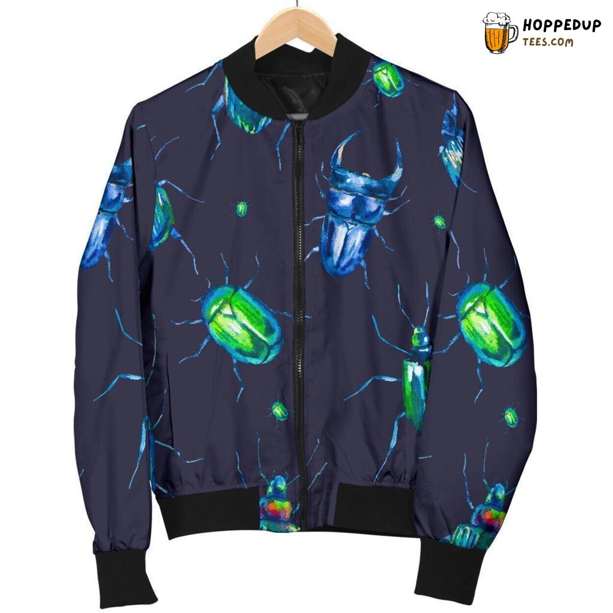 Insect Drawing Tribute Men’s Bomber Jacket Unique Essence Pattern Display Insect Drawing Tribute Men’s Bomber Jacket Unique Essence Pattern Display