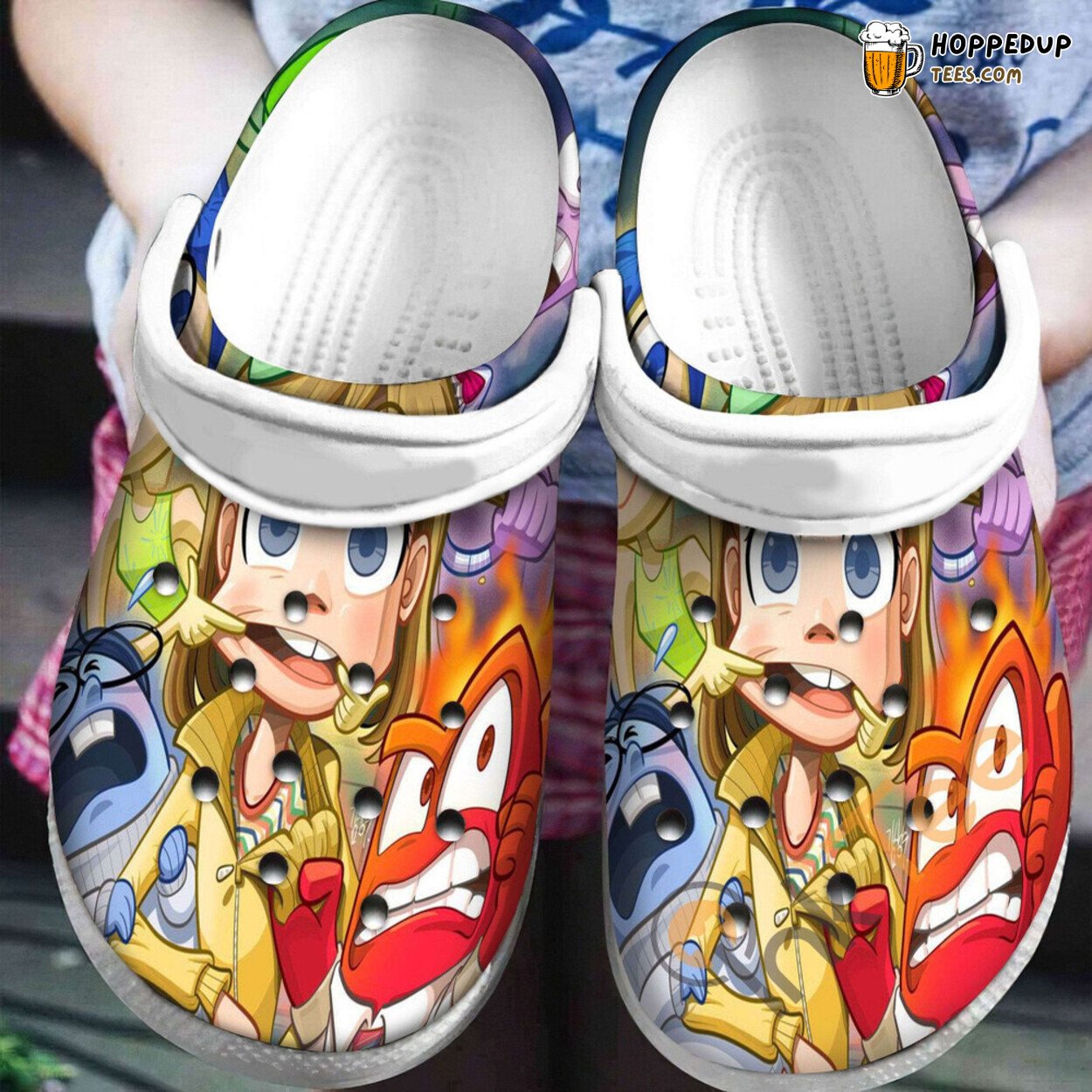 Inside Out Sku48 Themed Rubber Clog Shoes Comfy Footwear for Unique Style