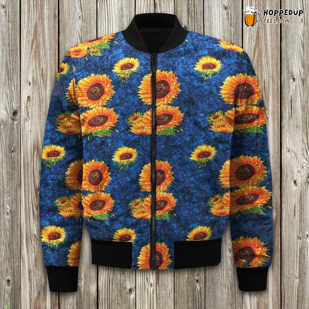Intellectual Black Math Symbols Winter Bomber Jacket Geometric Fashion