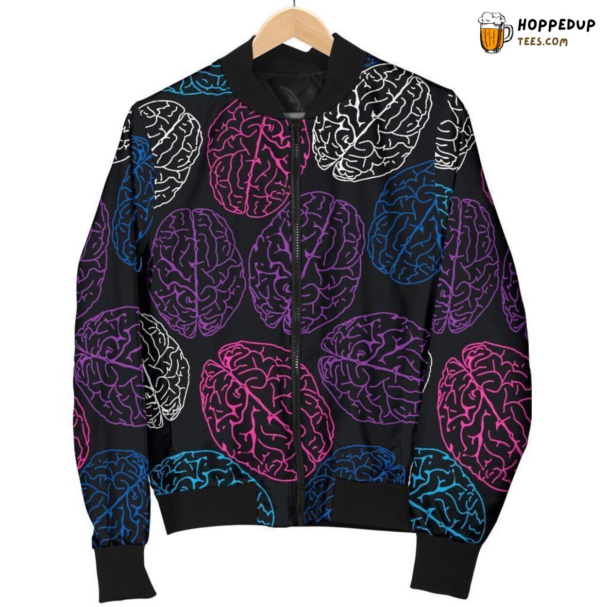 Intellectual Brain Tribute Men’s Bomber Jacket Unique Pattern Essence Display Intellectual Brain Tribute Men’s Bomber Jacket Unique Pattern Essence Display