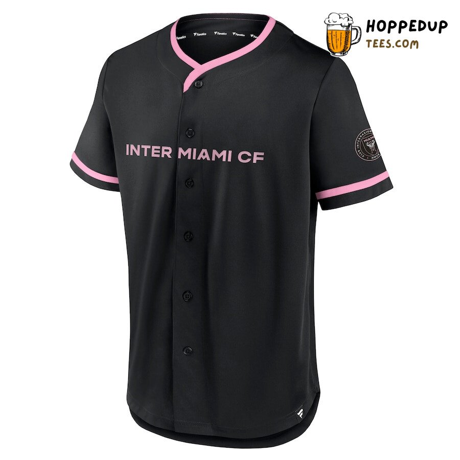 Inter Miami CF MLS Unisex Baseball Jersey Soccer Fan Fashion