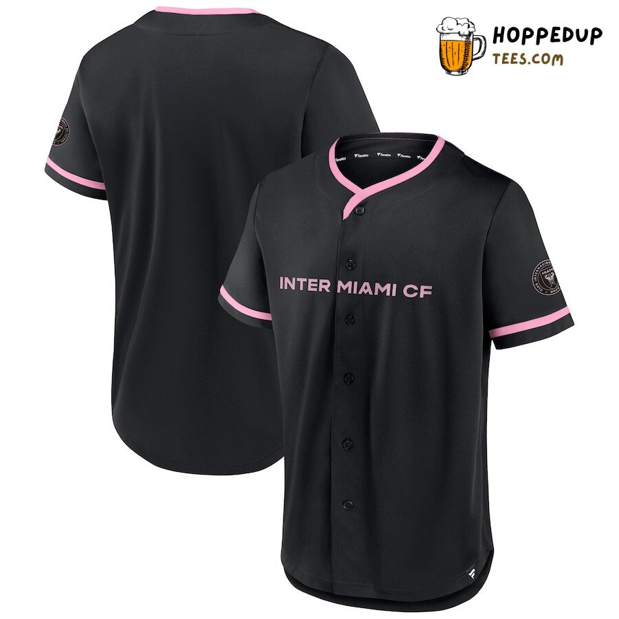 Inter Miami CF MLS Unisex Baseball Jersey Soccer Fan Fashion