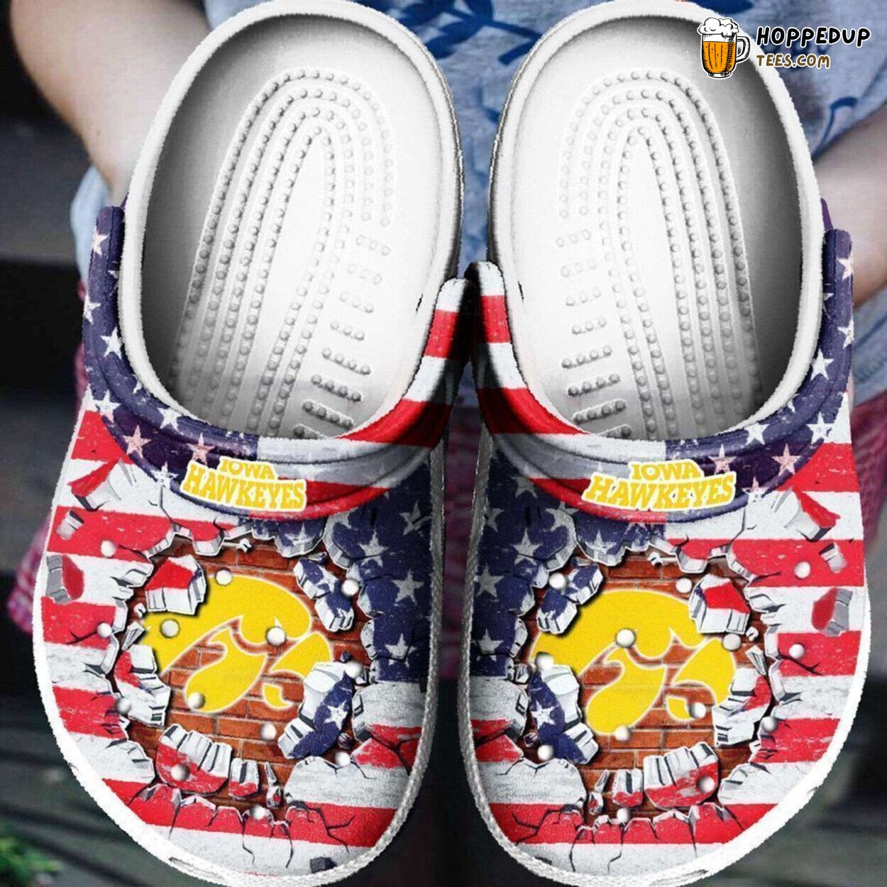 Iowa Hawkeyes Themed Comfortable Unique Design clog Shoes Special