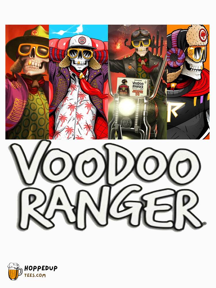 IPA New Belgium Voodoos Rangers Beer Logo Classic Tee HU
