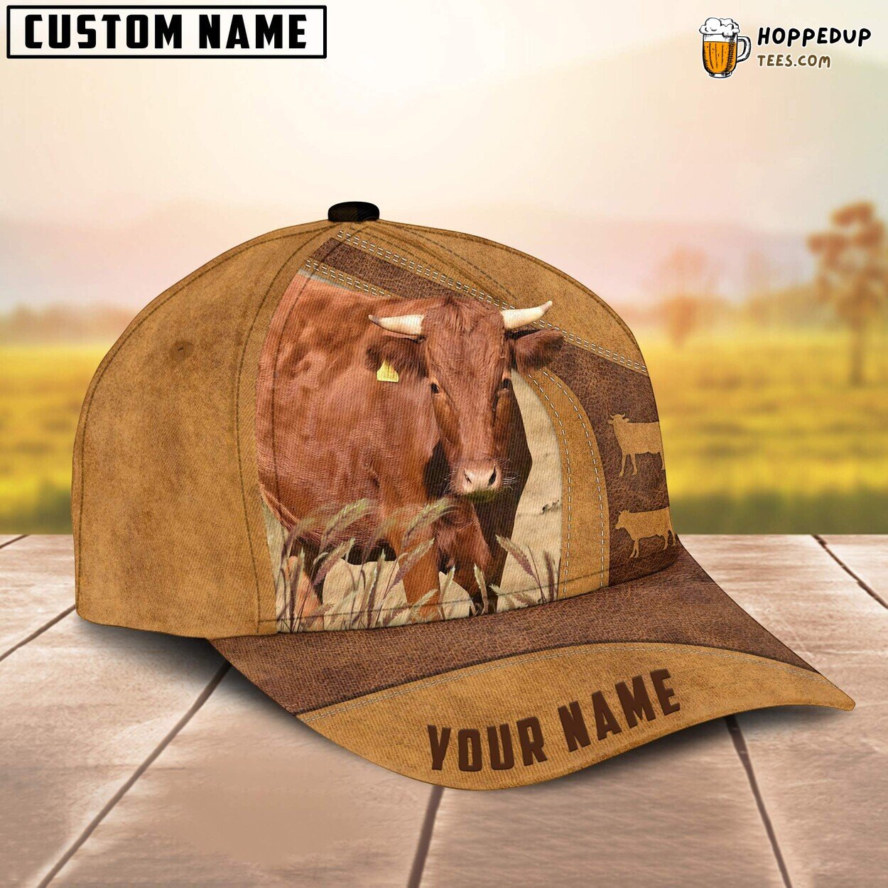Irish Dexter Unique Name Farm Baseball Cap Committed Farmer Lover