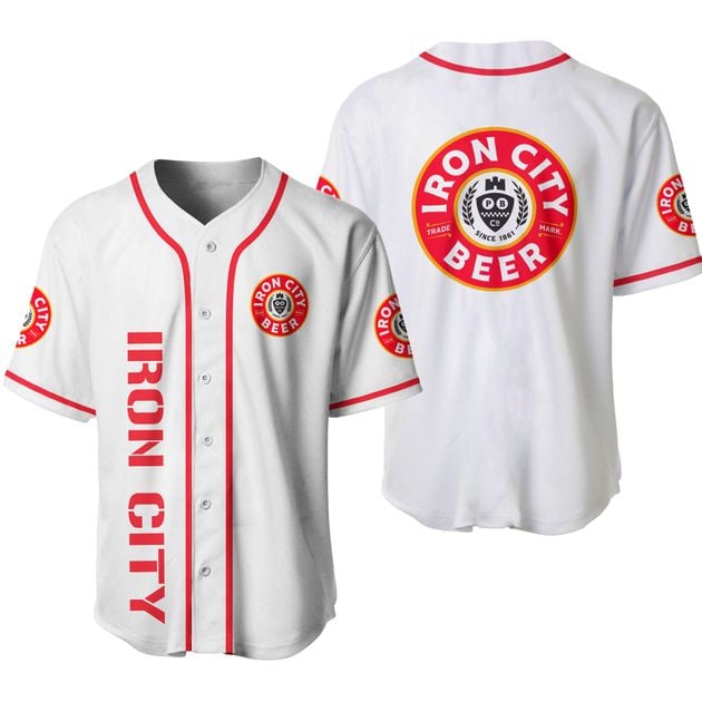 Iron City Beer Lovers T Shirt Baseball Jersey HU