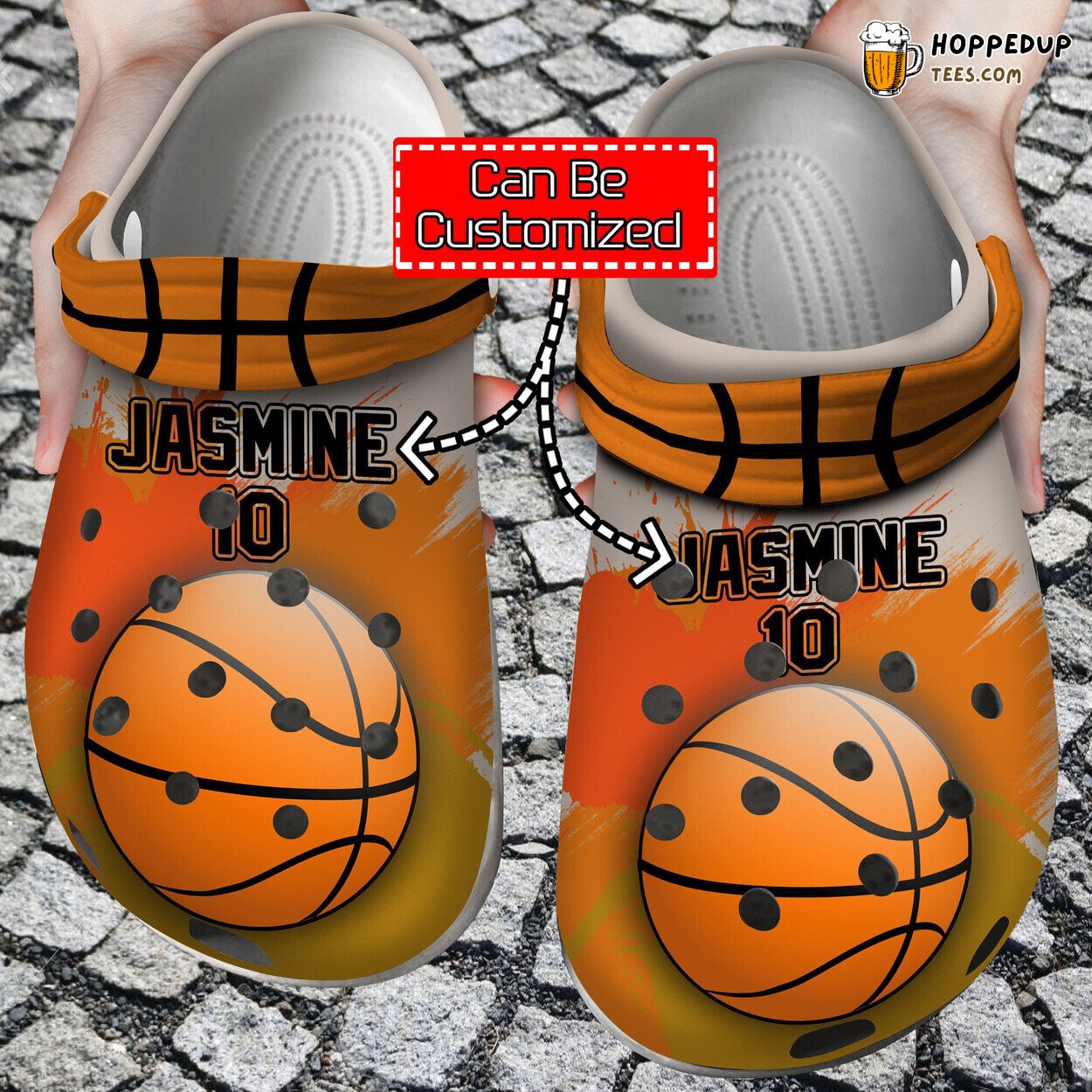Is Life Personalized Basketball Theme Comfortable Clogs Sports Shoes