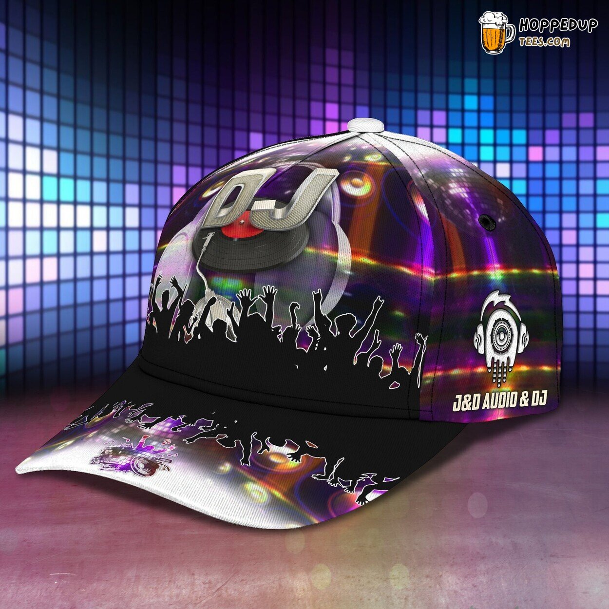 J&D Audio & Dj Classic 3D Cap Unique Authentic Premium Edition Series Look