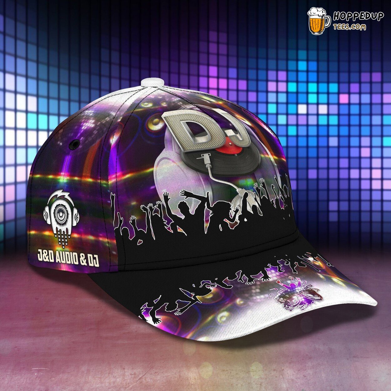 J&D Audio & Dj Classic 3D Cap Unique Authentic Premium Edition Series Look