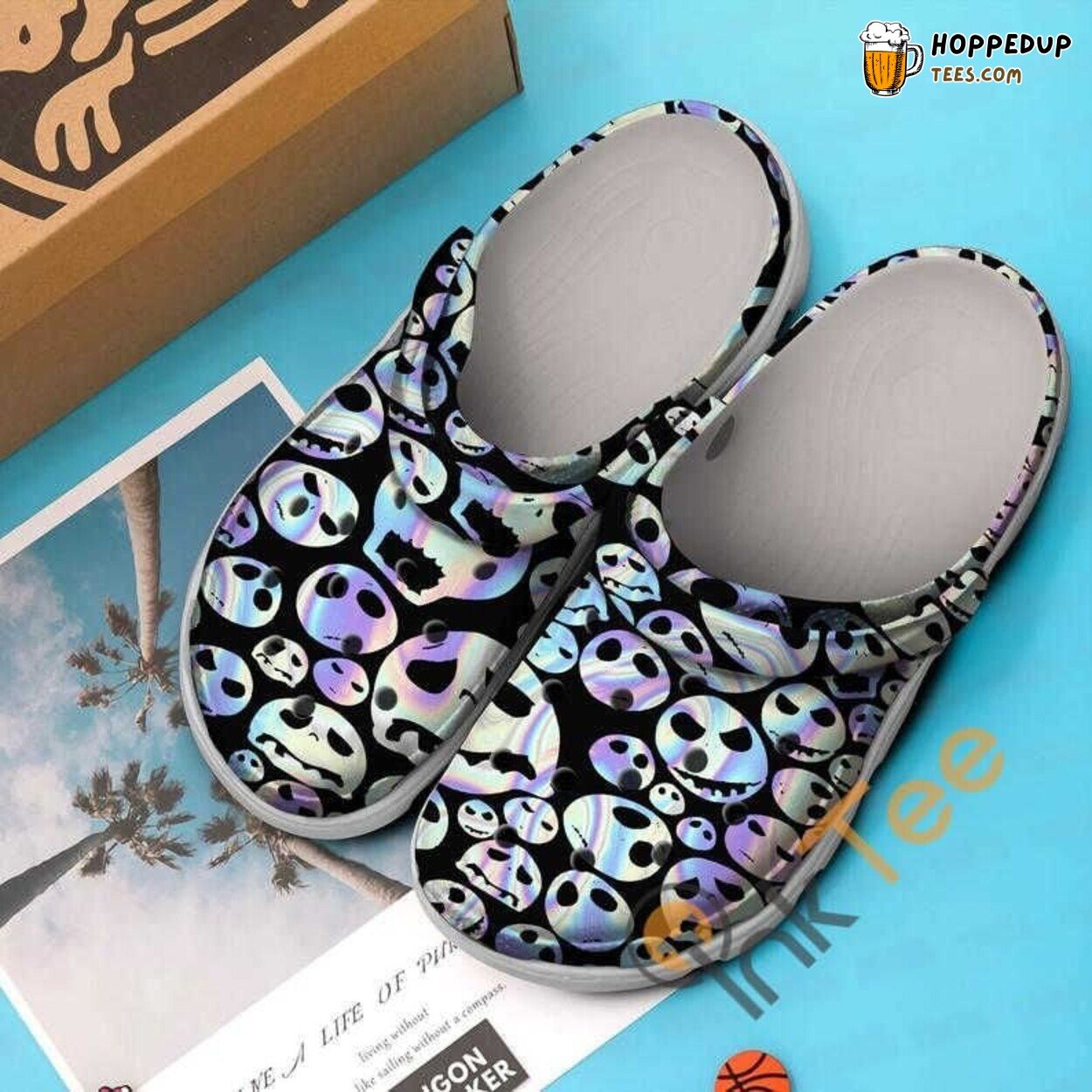 Jack Skellington Skulls Nightmare Before Christmas Movie Clog Shoes