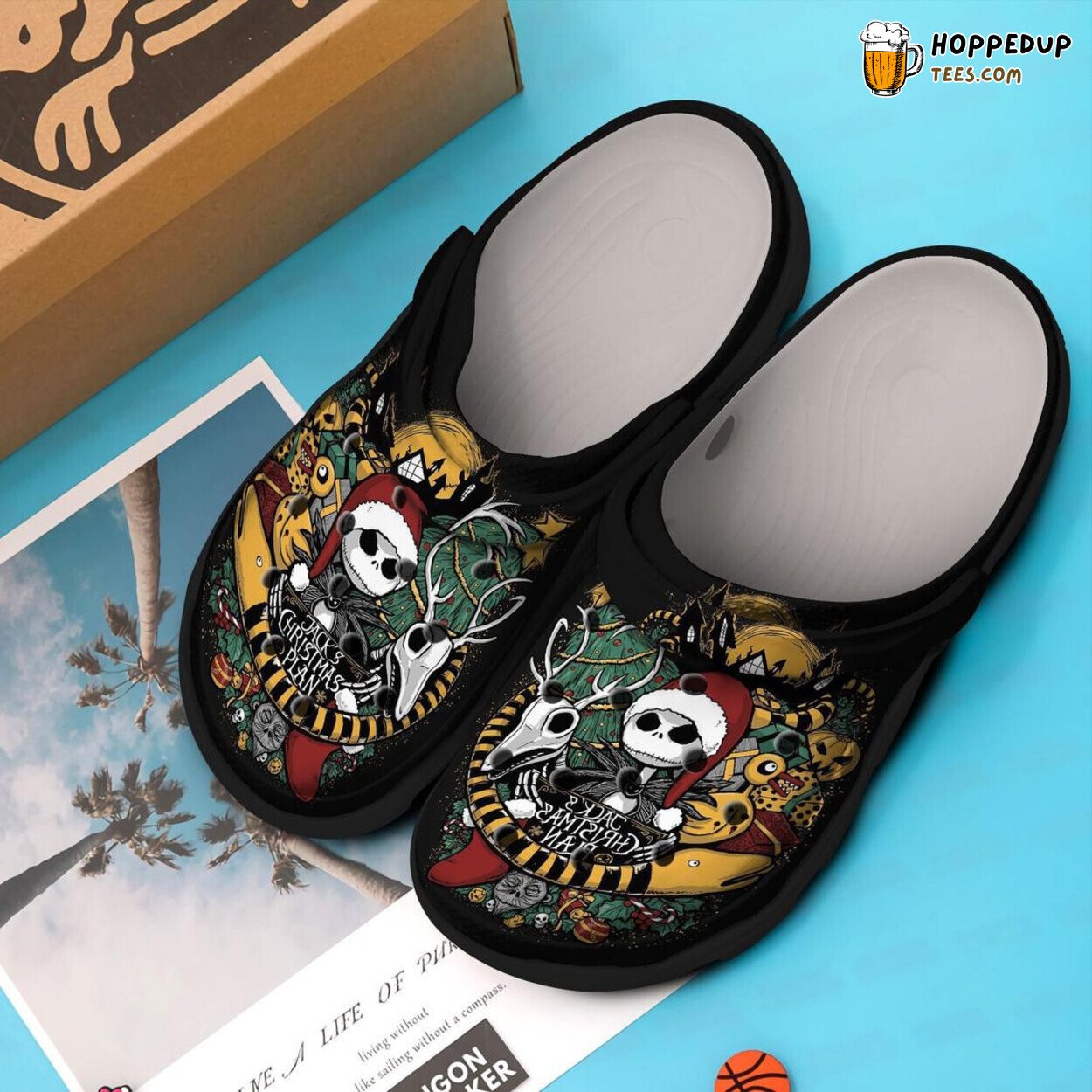 Jacks Christmas Plan Jack Skellington Nightmare Before Christmas Clogs
