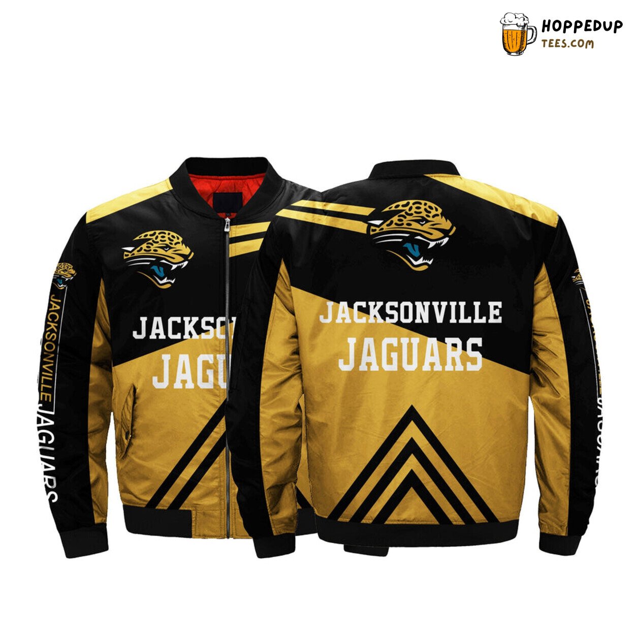 Jacksonville Jaguars NFL Jacket Men 3D Print Design Bomber Jacket Edition Look