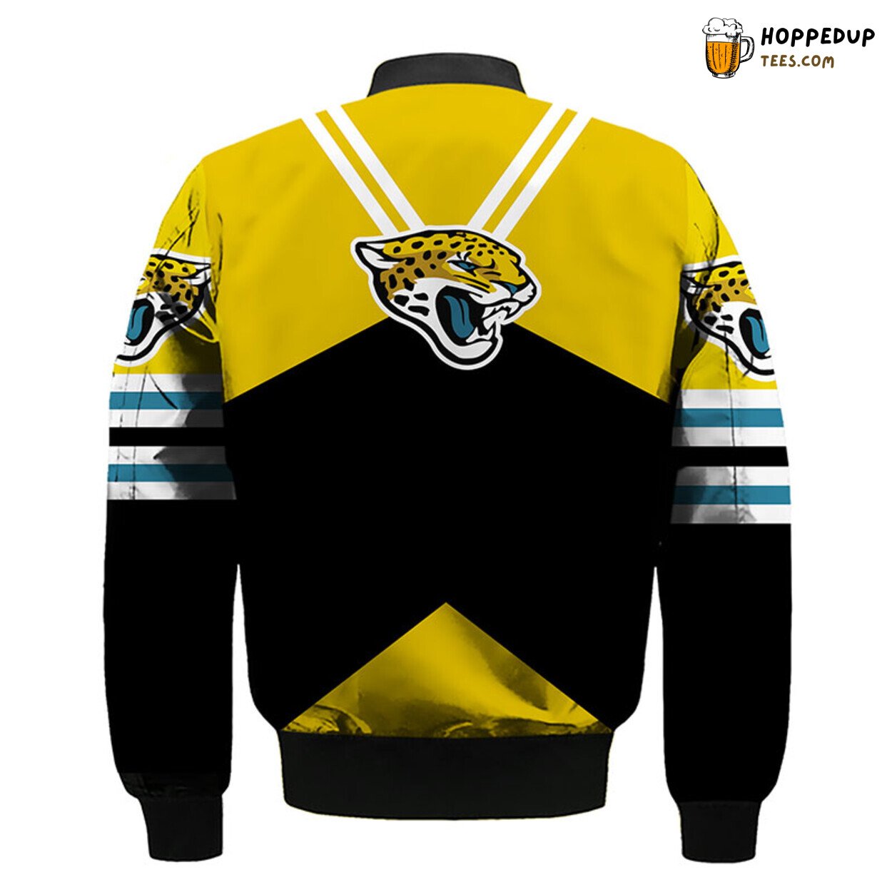 Jacksonville Jaguars NFL Yellow Bomber Jacket Unique Design