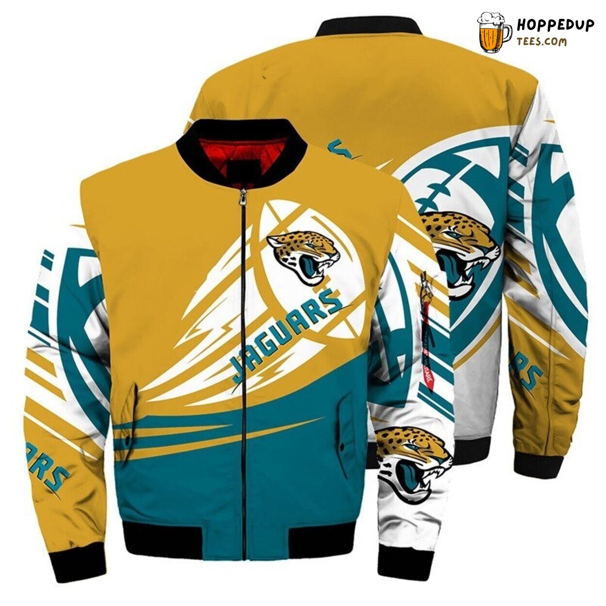Jacksonville Jaguars Ultra Balls Graphic Bomber Jacket