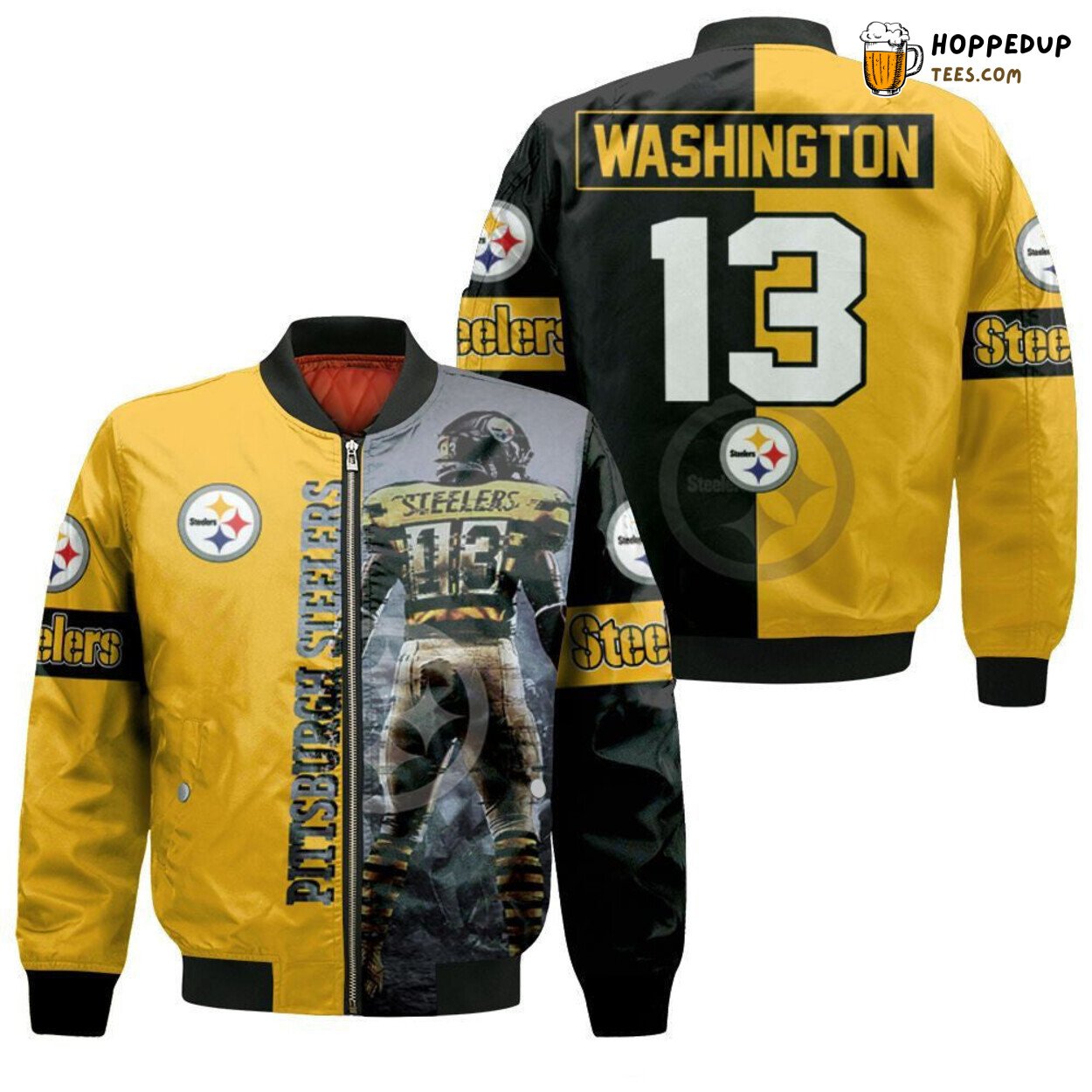 James Washington Pittsburgh Steelers Legend Super Bowl 3D Bomber Jacket