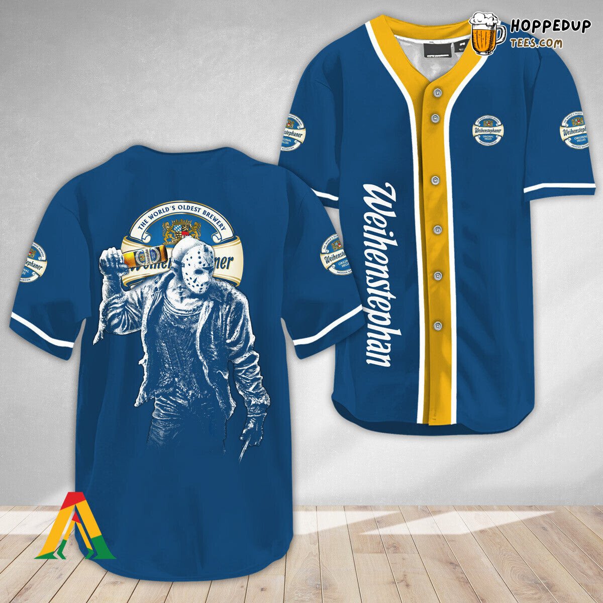 Jason Voorhees Horror Weihenstephaner Unique Baseball Jersey Theme