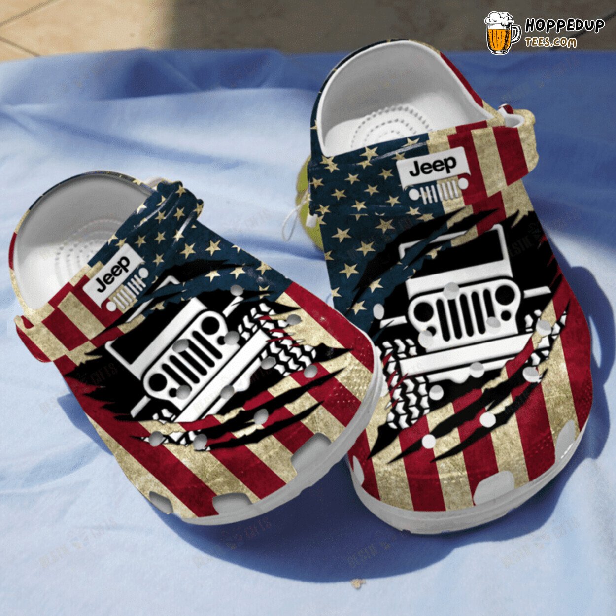 Jeep USA Men Father Brother Son Gift Clogs Shoes Comfortable Design