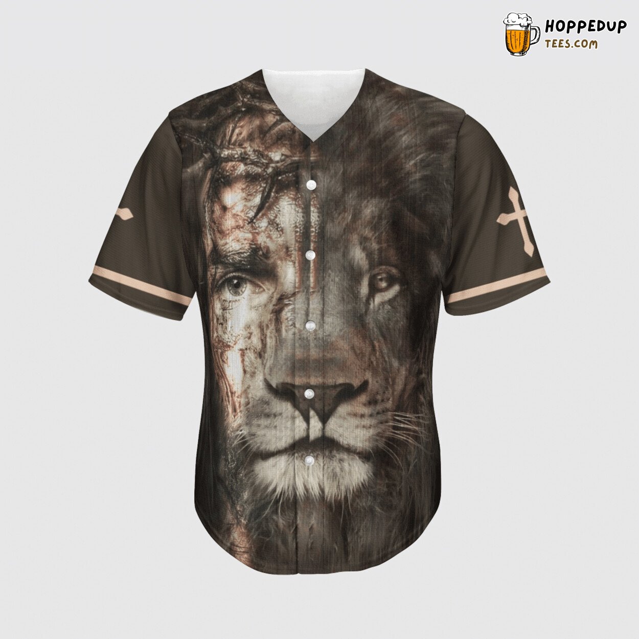 Jesus Christ Lordly Baseball Jersey Divine Commitment Wear