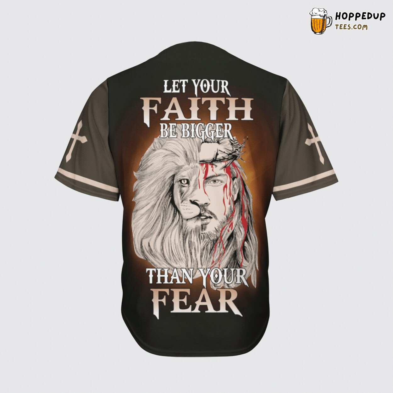 Jesus Christ Lordly Baseball Jersey Divine Commitment Wear