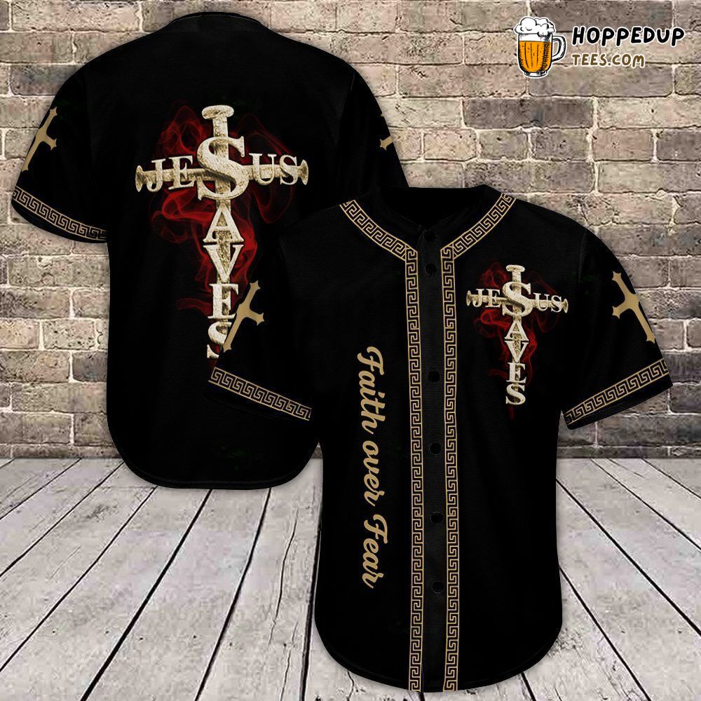 Jesus Christ Religious Baseball Jersey Unique Design Special Print Tee