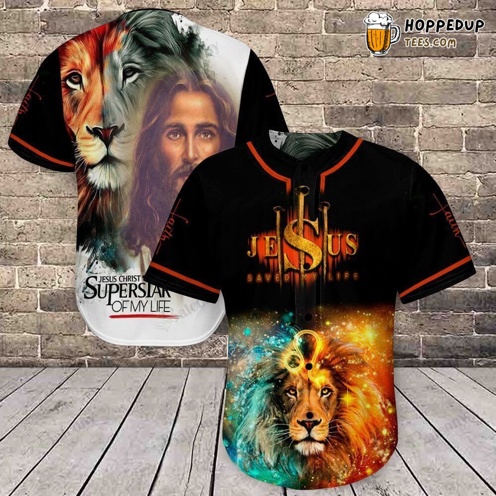 Jesus Christ Spiritual Leader Baseball Jersey Religious Top