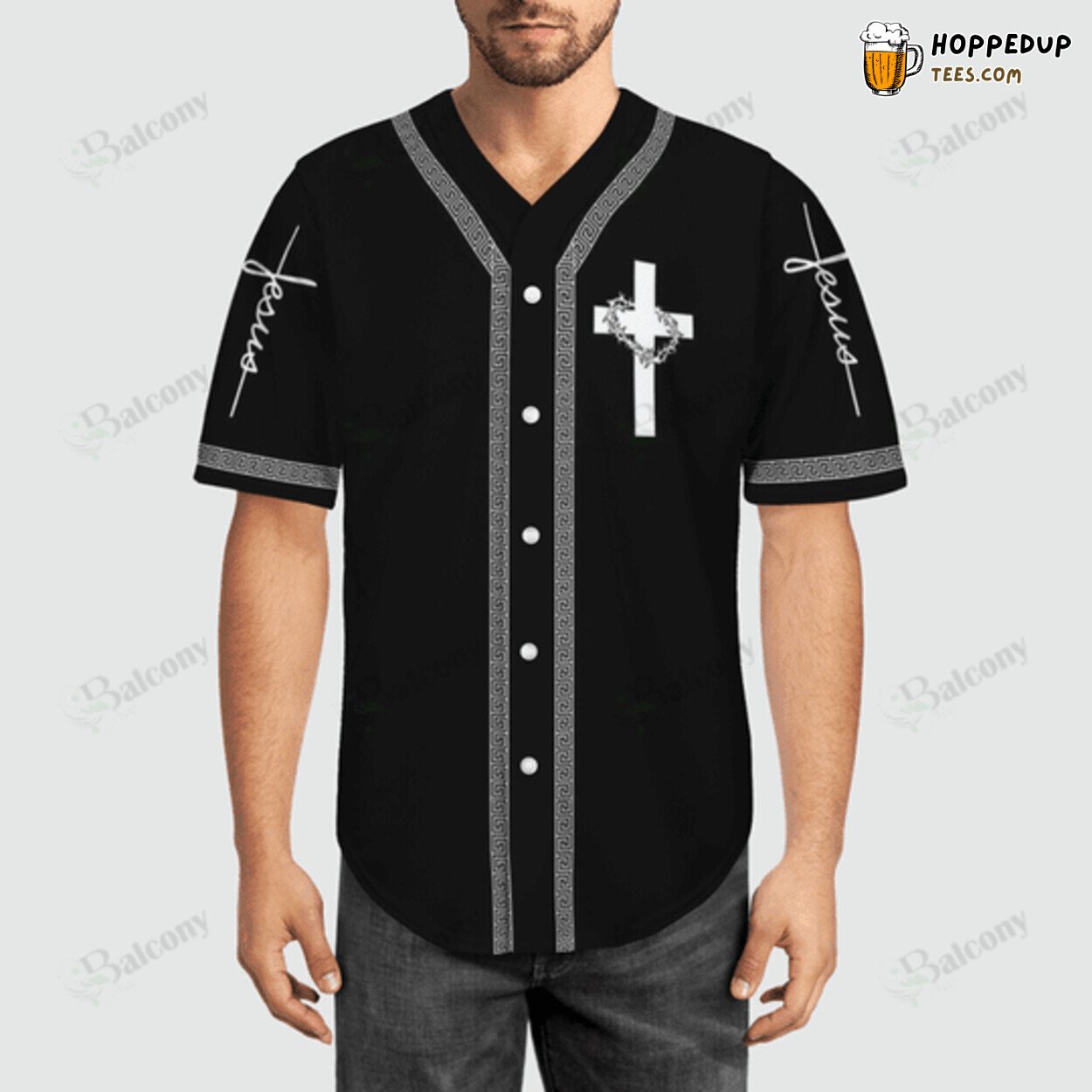 Jesus Don’t be afraid just have faith Baseball Tee Jersey Shirts 3D