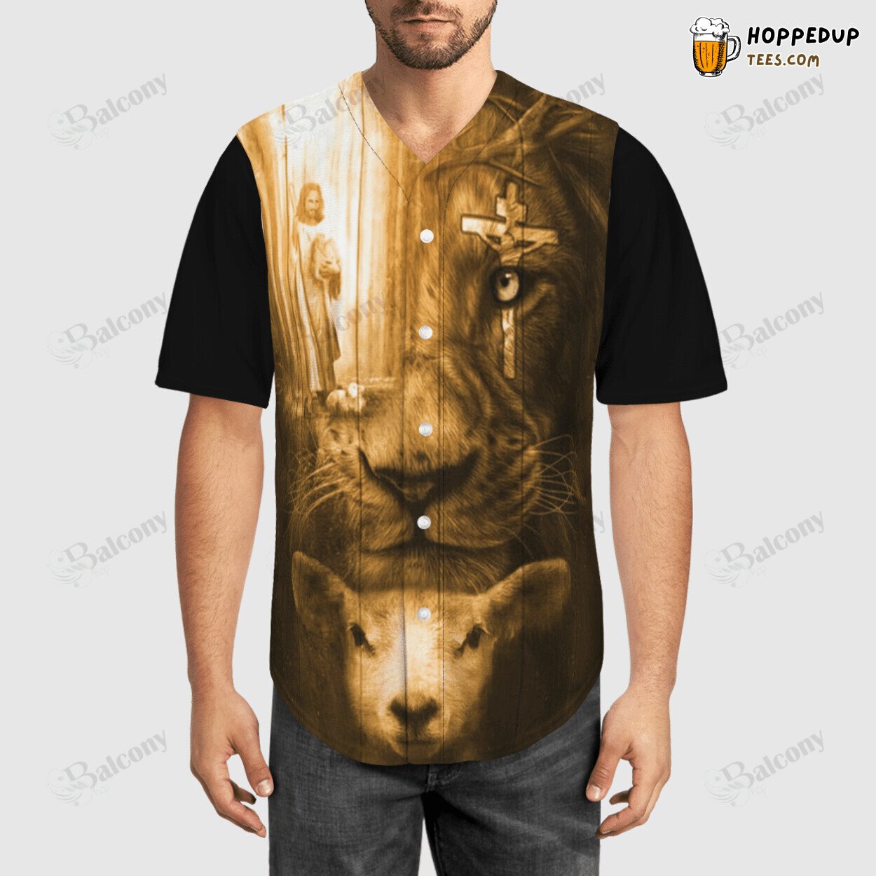 Jesus Eternal King Baseball Jersey Divine Athlete’s Choice