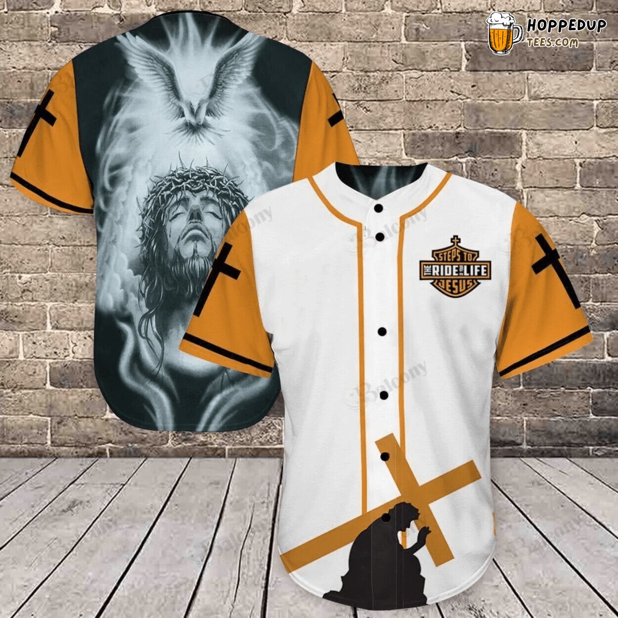 Jesus Eternal Redeemer Baseball Jersey Timeless Devotion Top