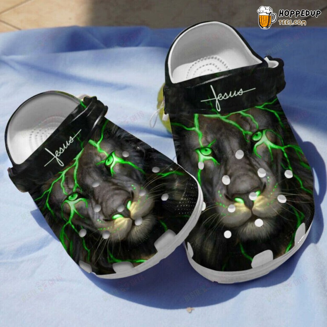 Jesus Faith Lion Theme Shoes Clogs Unique Spiritual Inspired Birthday Gift