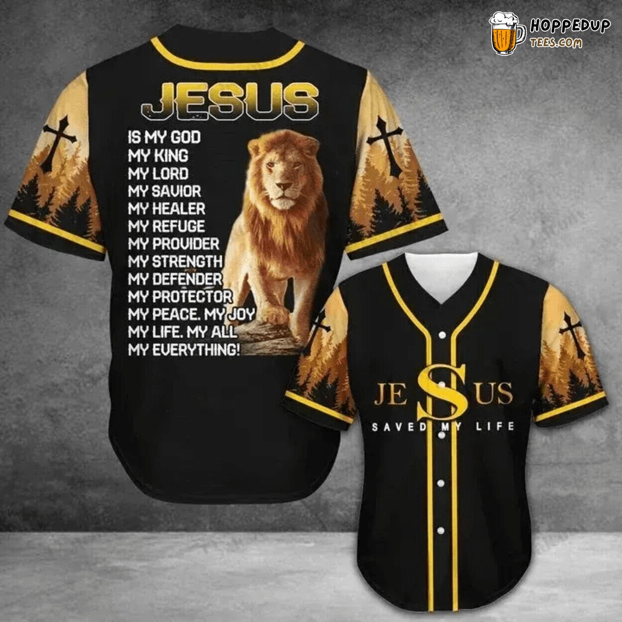 Jesus My Savior Complete Essence My Everything Baseball Jersey Divine Worship