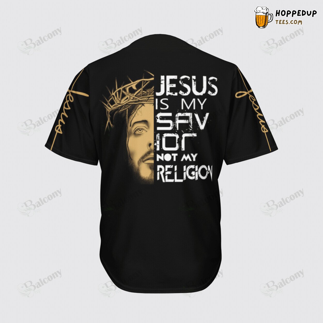 Jesus Resurrection Hope Baseball Jersey Eternal Faith Top