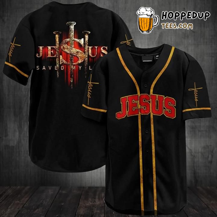 Jesus Themed Graphic Design Baseball Jersey Unique Edition Tee Shirt