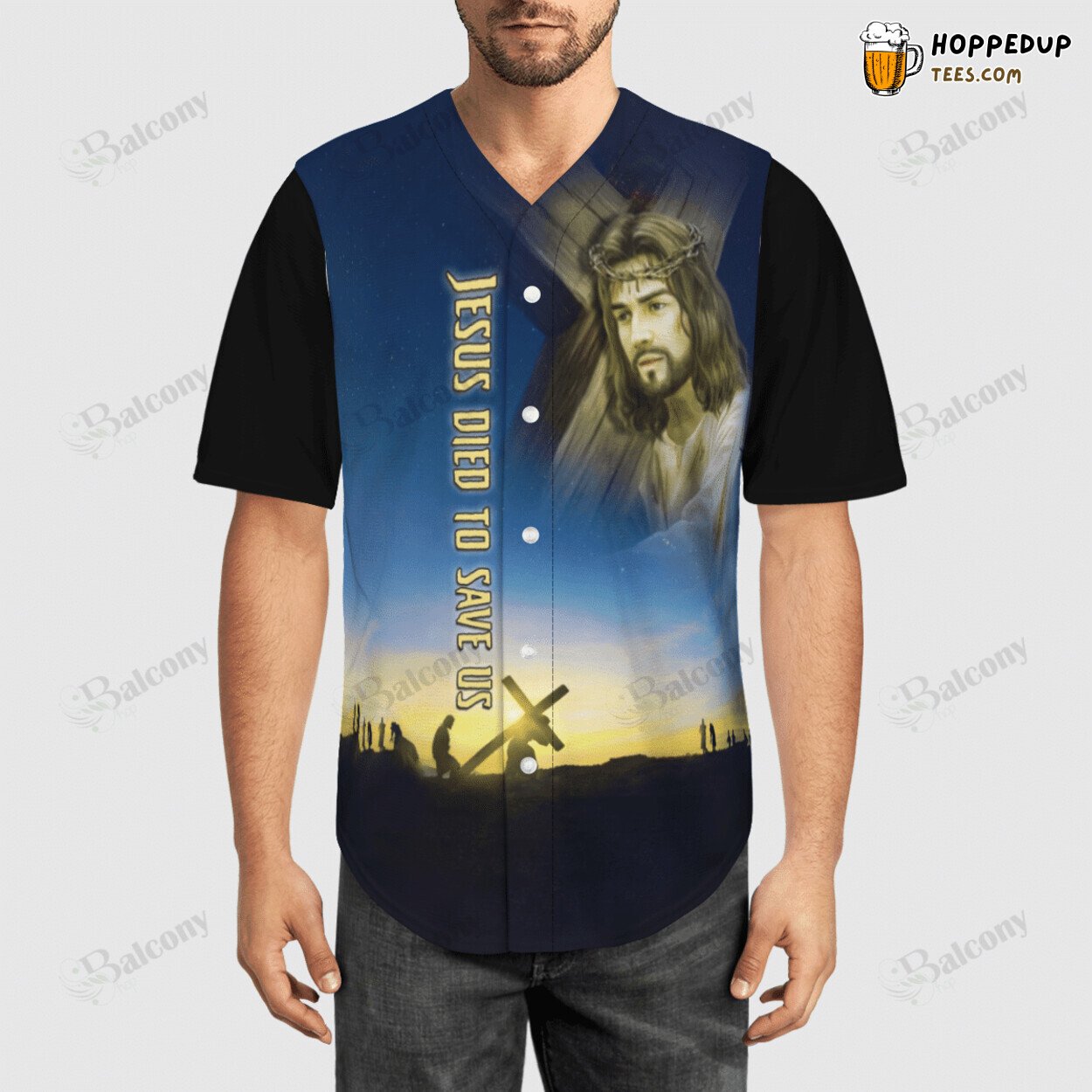 Jesus Unchanging Love Baseball Jersey Everlasting Promise