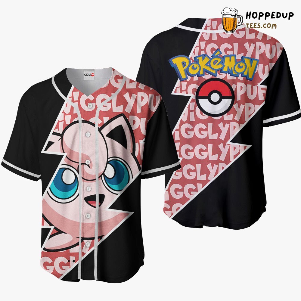 Jigglypuff Distinctive Collection Design Unique Baseball Jersey Edition