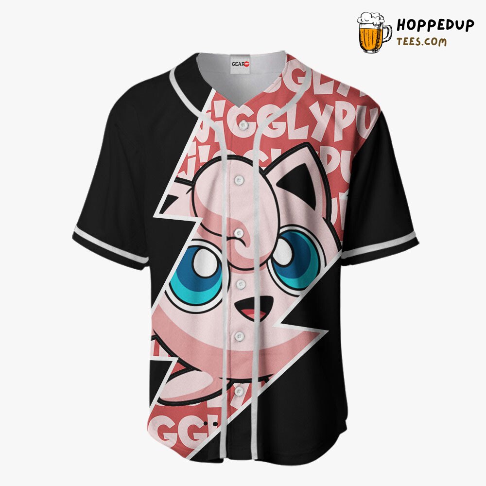 Jigglypuff Distinctive Collection Design Unique Baseball Jersey Edition
