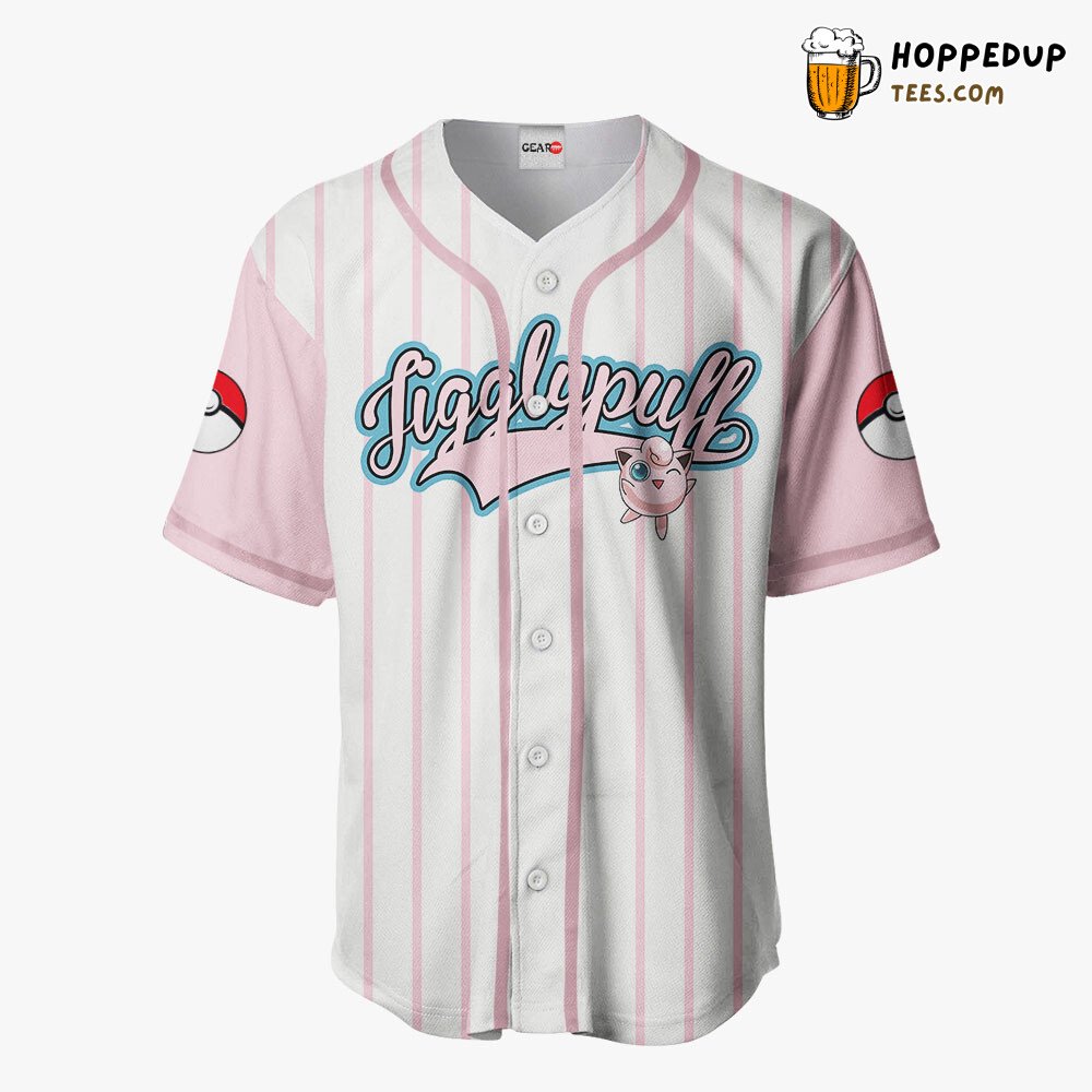 Jigglypuff Unique Distinctive Design Collection Baseball Jersey Edition