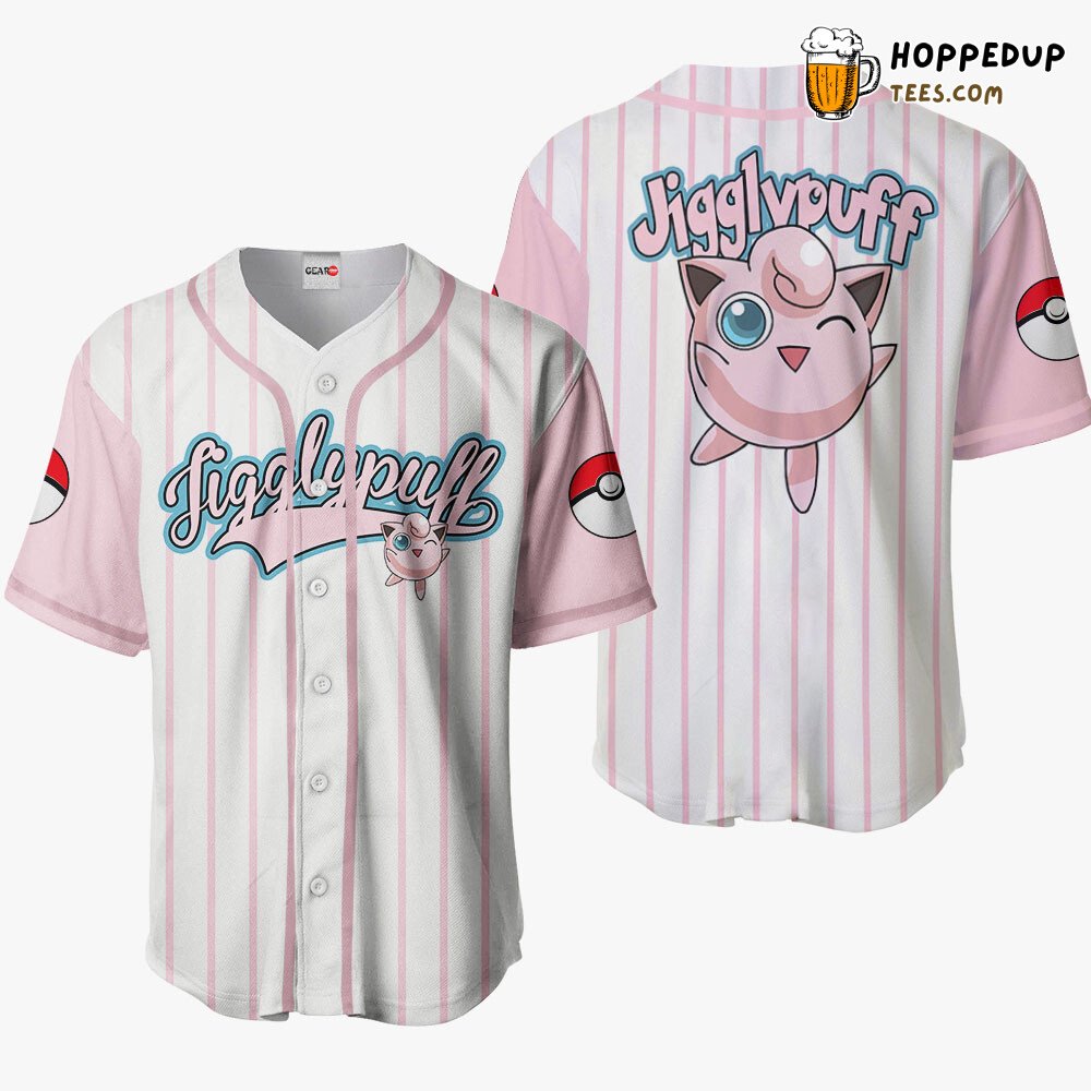 Jigglypuff Unique Distinctive Design Collection Baseball Jersey Edition Jigglypuff Unique Distinctive Design Collection Baseball Jersey Edition