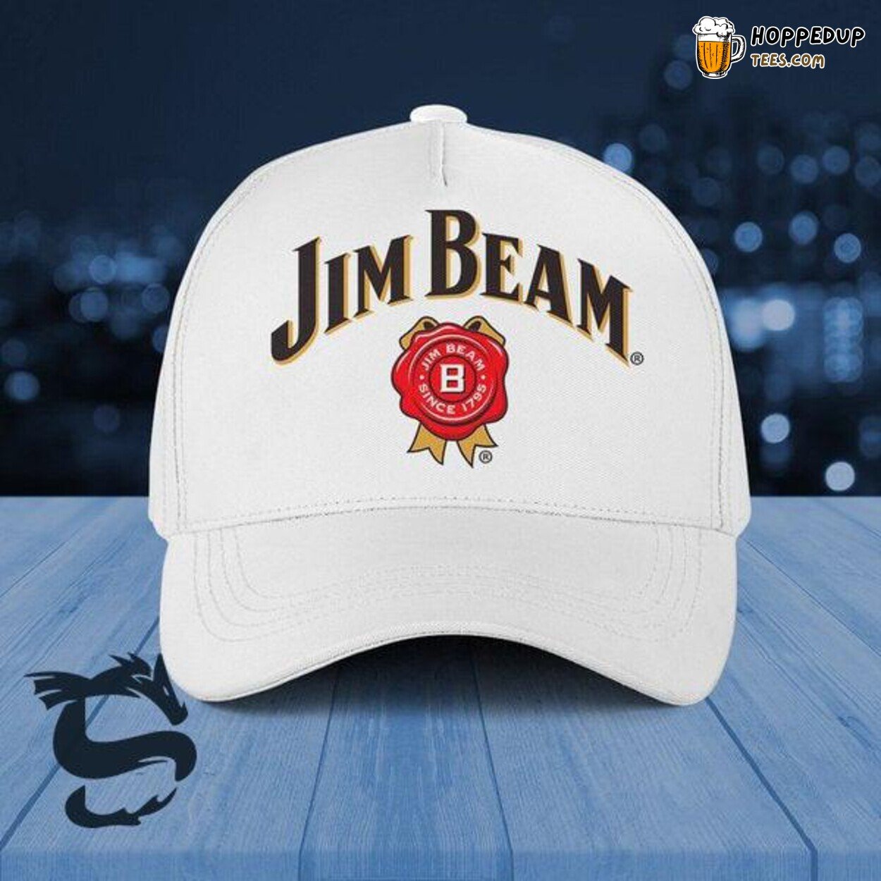 Jim Beam Basic Cap Bourbon Whiskey American Traditional Look