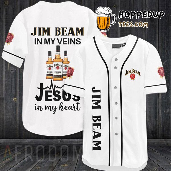 Jim Beam Bloodline Inspiration Baseball Jersey Unique Distinctive Design