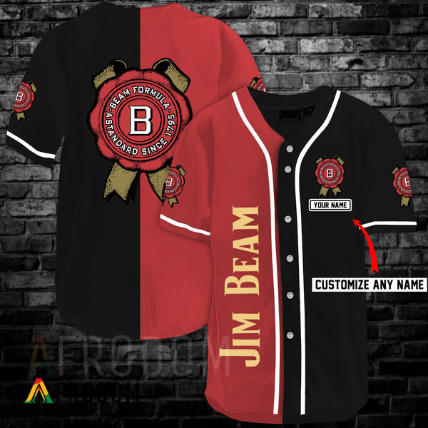 Jim Beam Customized Baseball Fan Jersey HU Edition