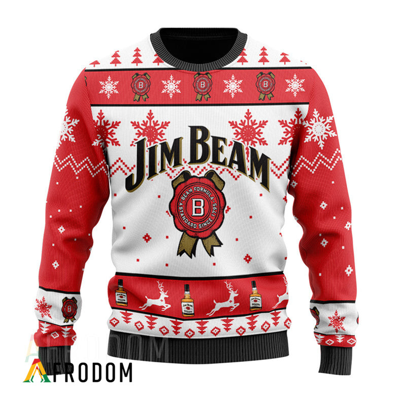 Jim Beam Festive Christmas Knit Sweater HU