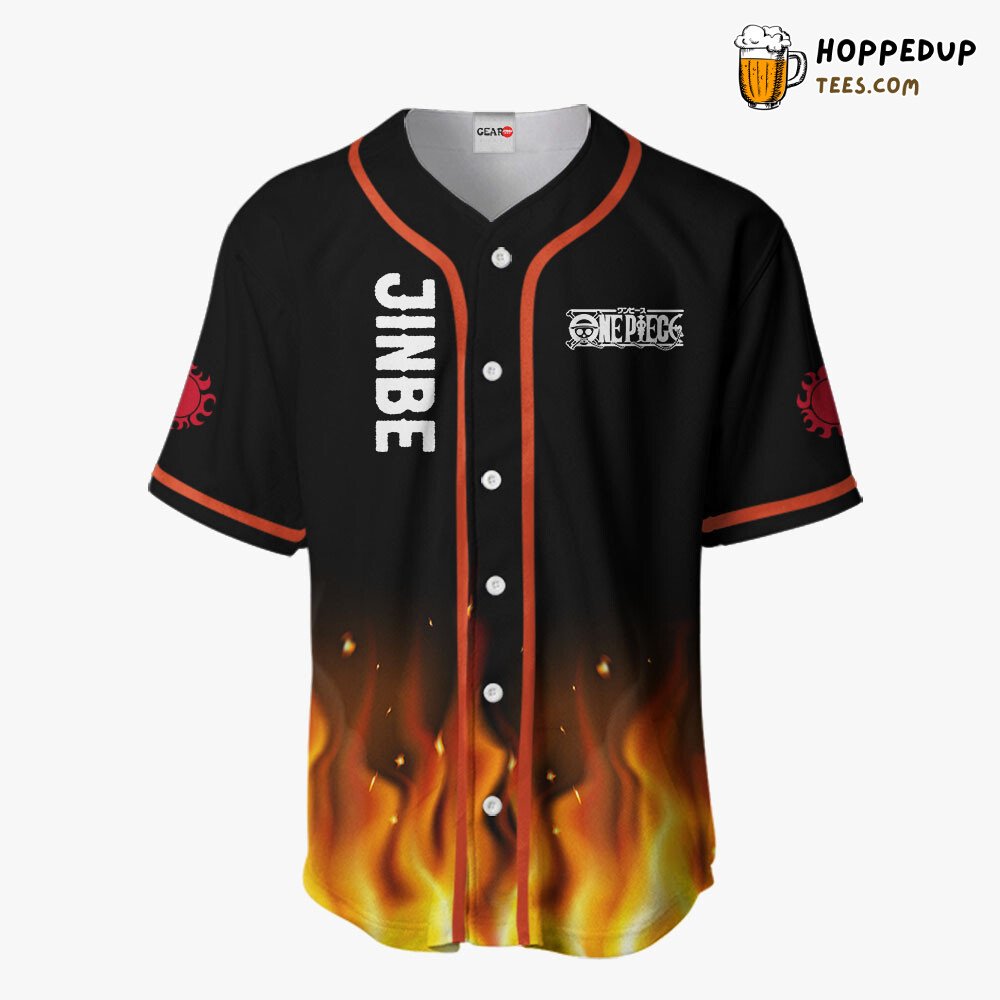 Jinbe Unique Design Distinctive Baseball Jersey OP Edition Collection