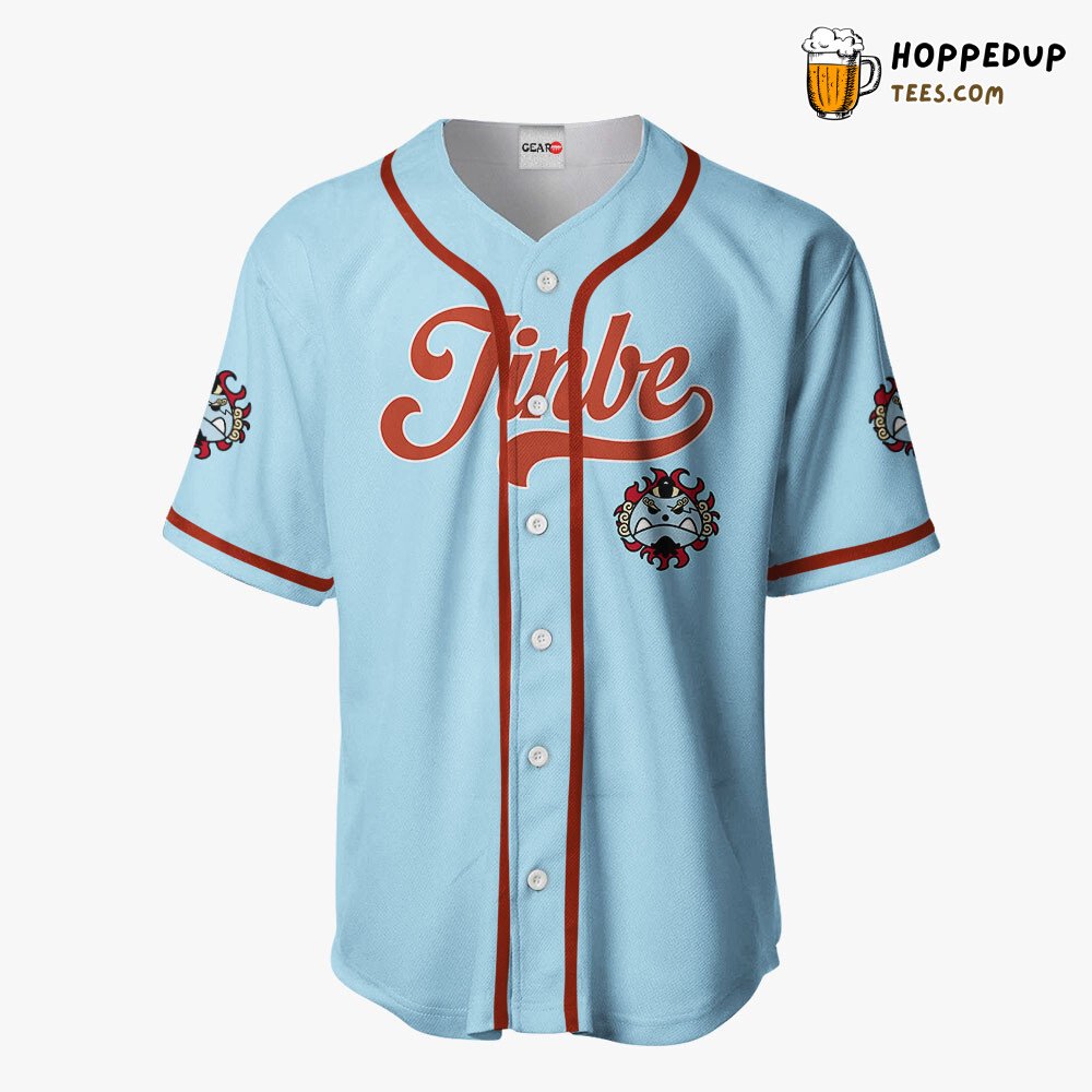 Jinbe Unique Symbol Baseball Jersey Distinctive Shirt Merchandise Design