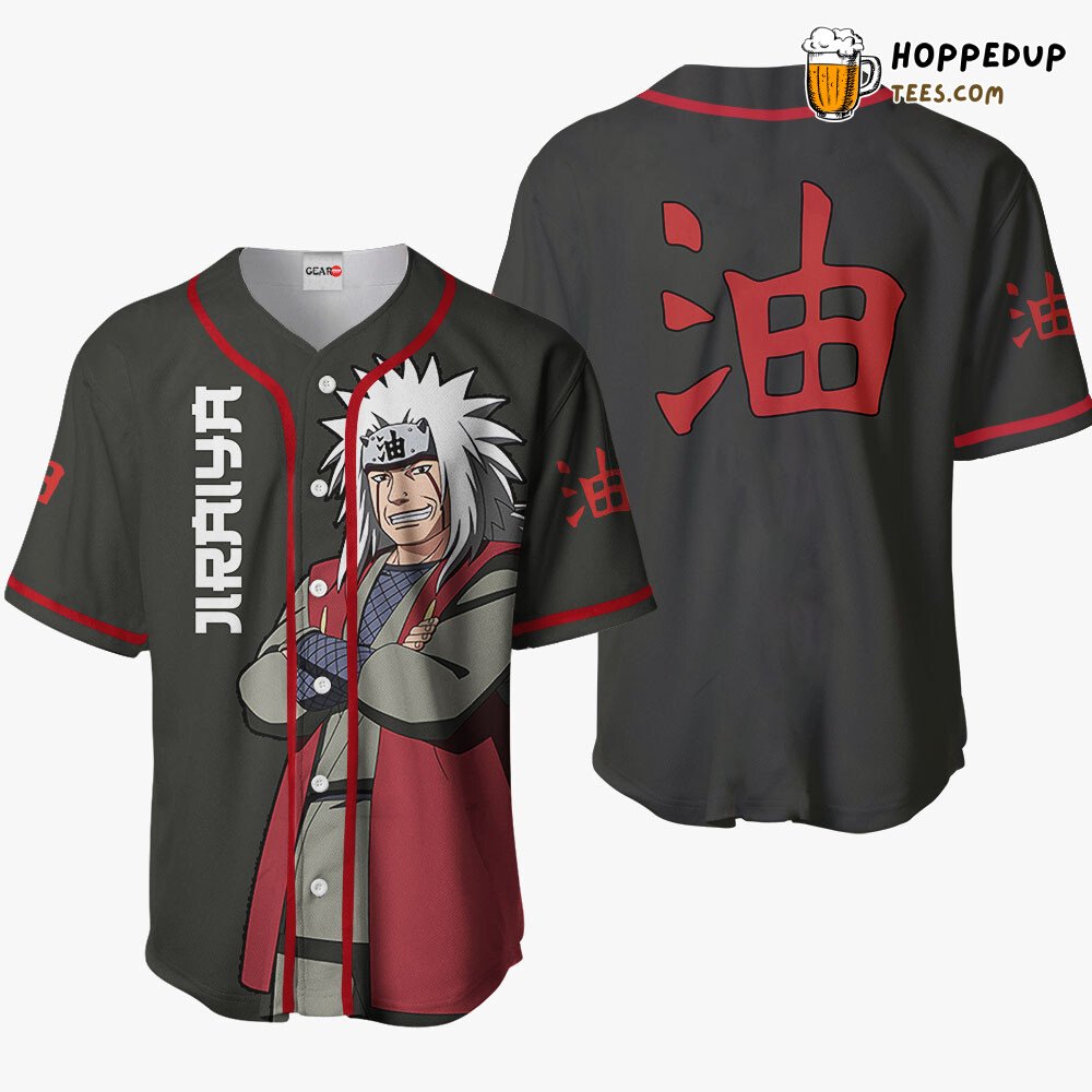 Jiraiya Distinctive Merchandise Baseball Jersey Shirts Unique Edition Style Jiraiya Distinctive Merchandise Baseball Jersey Shirts Unique Edition Style