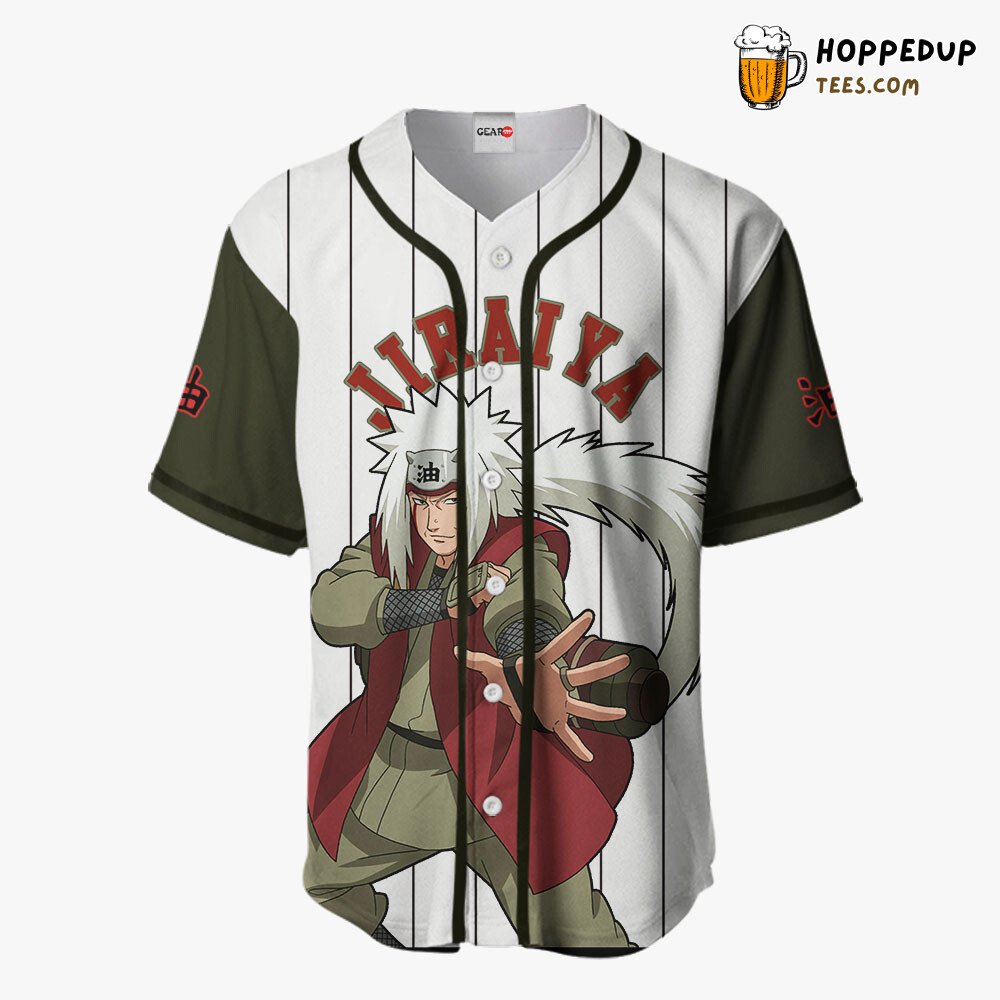 Jiraiya Distinctive Unique Edition Baseball Jersey Collection Design Style