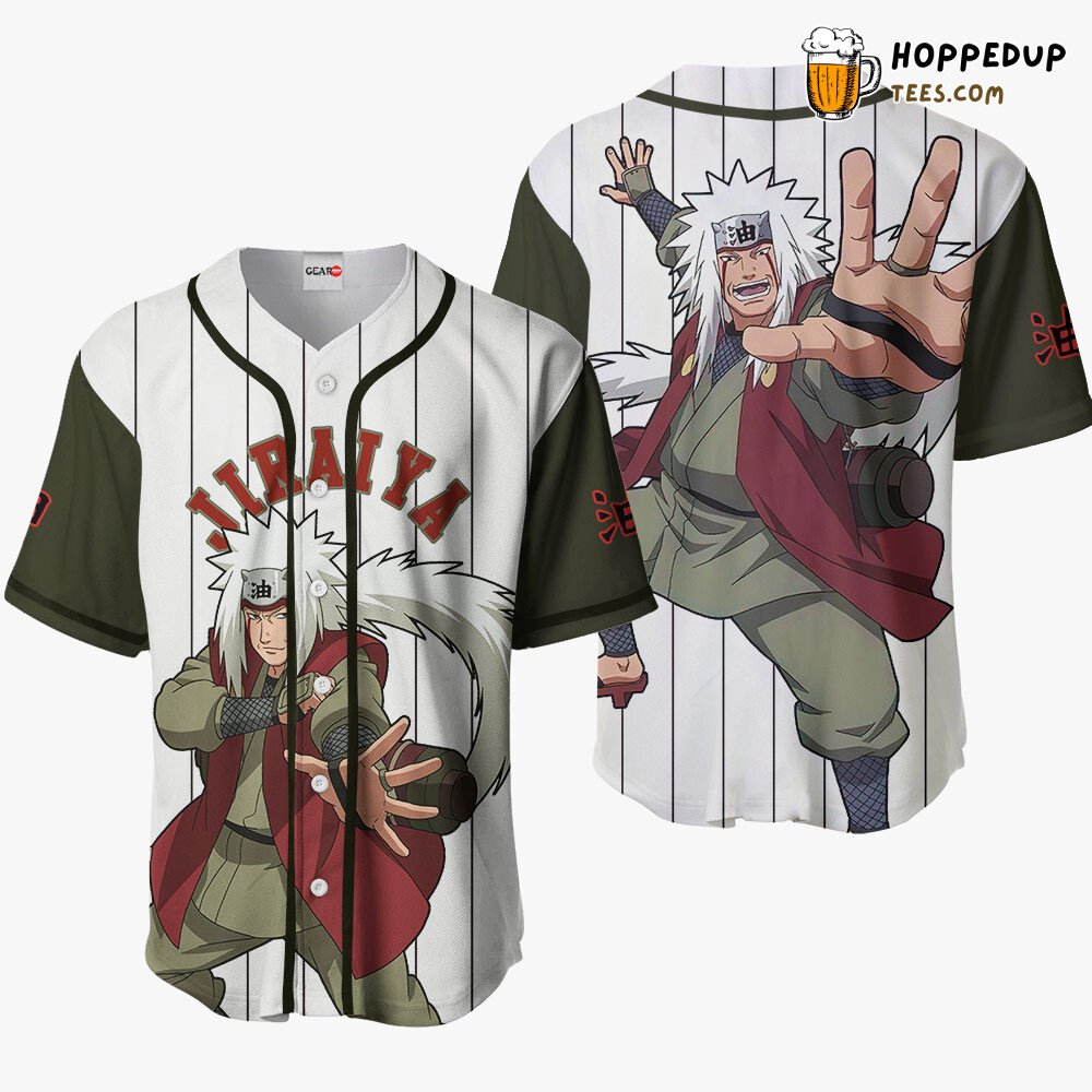 Jiraiya Distinctive Unique Edition Baseball Jersey Collection Design Style Jiraiya Distinctive Unique Edition Baseball Jersey Collection Design Style