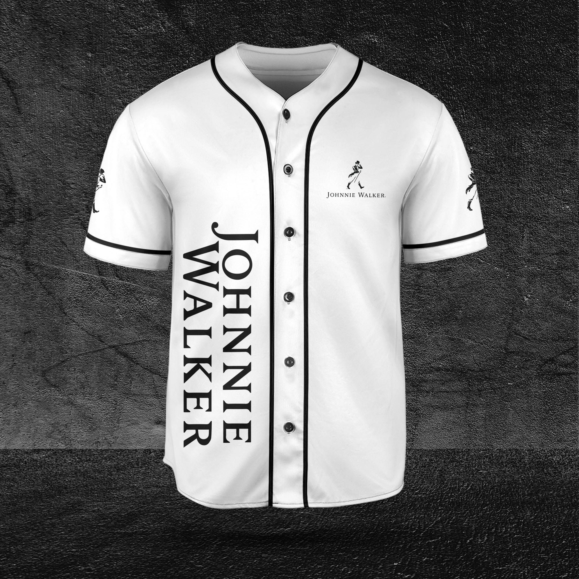 Johnnie Walker Dual Color Baseball Jersey Beer and Vodka Lovers HU