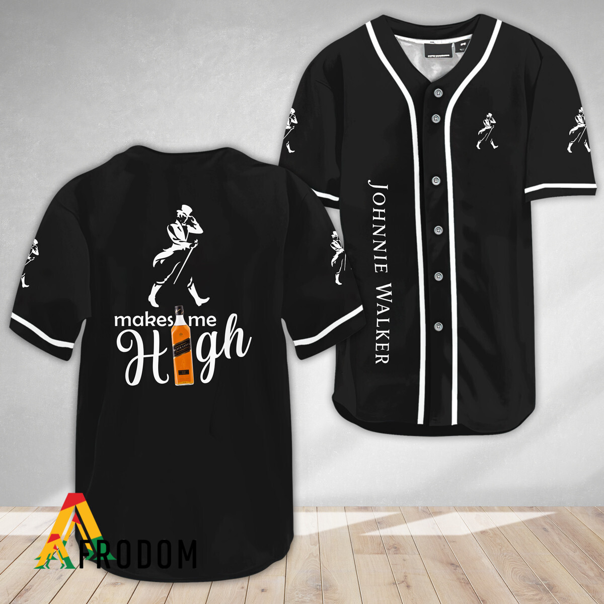 Johnnie Walker Make Me High Baseball Jersey HU