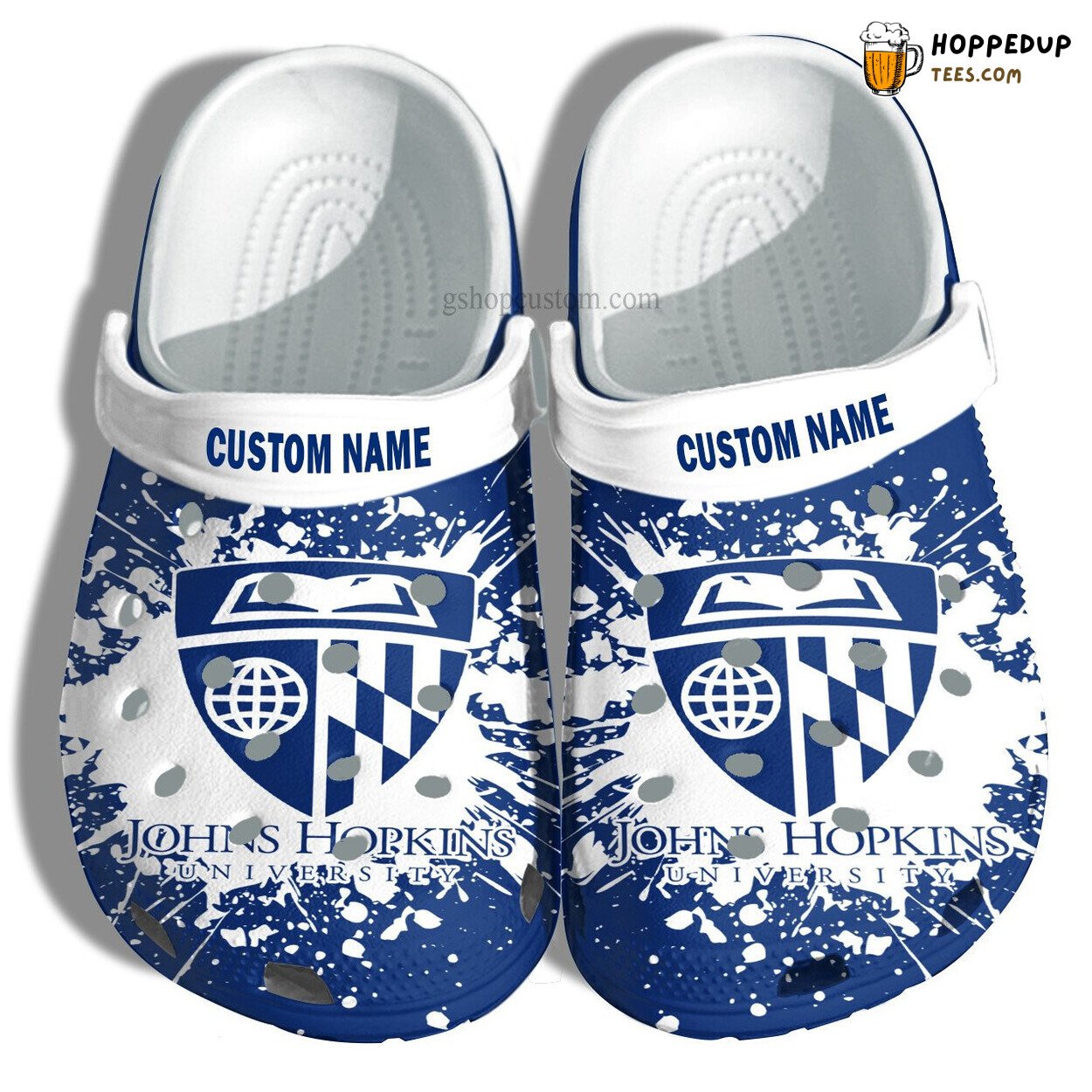 Johns Hopkins Univ Custom Croc Shoes University Graduation Gift