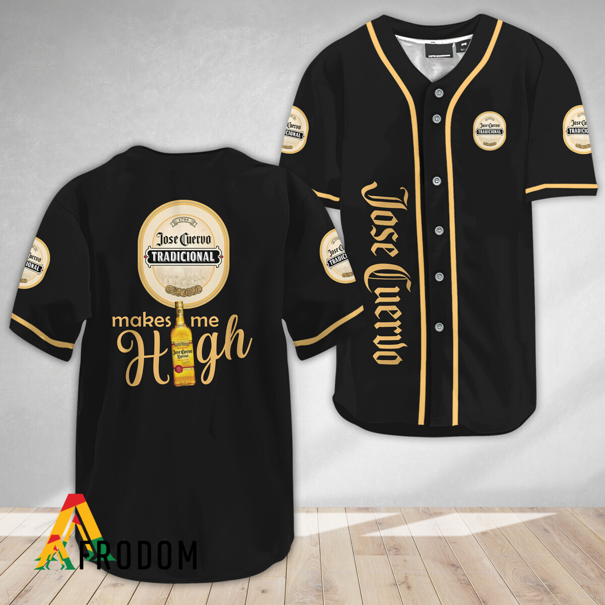 Jose Cuervo Make Me High Baseball Jersey HU